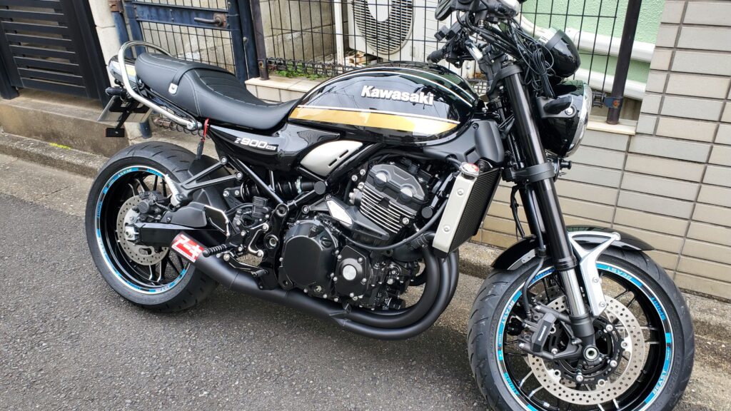 反物 浴衣 カワサキZ900RS ブラックショート管 | shanthasportsware.com