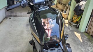 z900rs タンク　キズ、凹み無し z900rs タンクキズ、凹み無し